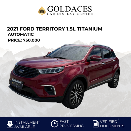 2021 FORD TERRITORY 1.5L TITANIUM AUTOMATIC TRANSMISSION (17T KMS ONLY!) FORD