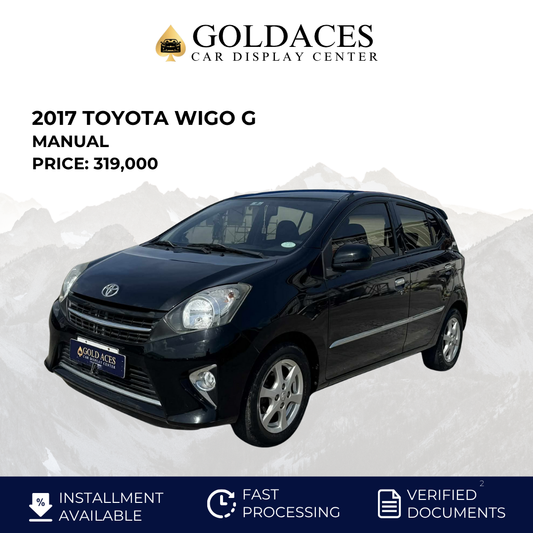 2017 TOYOTA WIGO G 1.0L MANUAL TRANSMISSION (53T KMS ONLY!) TOYOTA