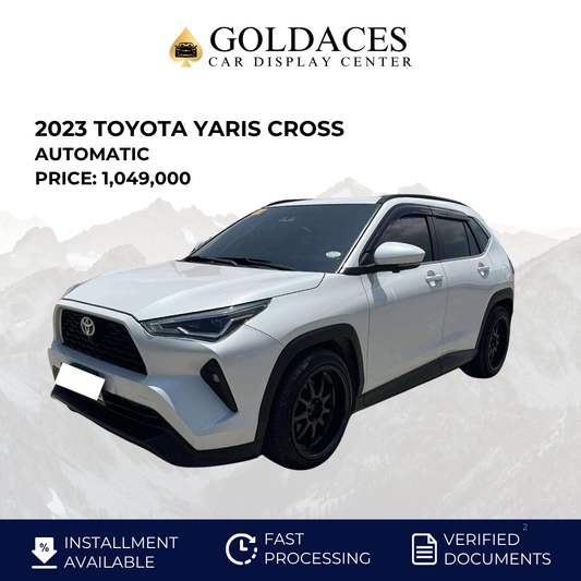 2023 TOYOTA YARIS CROSS 1.5L AUTOMATIC TRANSMISSION (9T KMS ONLY!) Gold Aces Car Display Center
