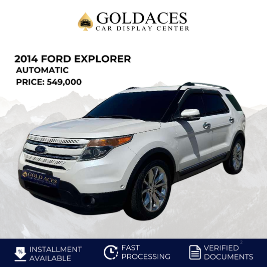 2014 FORD EXPLORER 3.5L AUTOMATIC TRANSMISSION Gold Aces Car Display Center