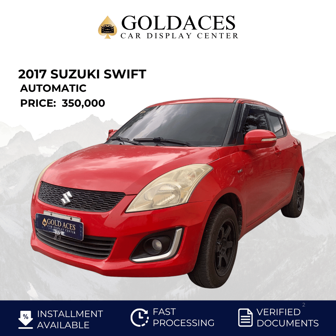 2017 SUZUKI SWIFT 1.2L AUTOMATIC TRANSMISSION Gold Aces Car Display Center