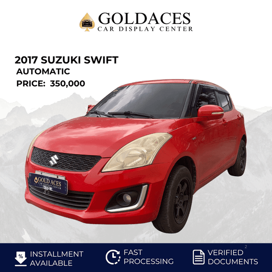 2017 SUZUKI SWIFT 1.2L AUTOMATIC TRANSMISSION Gold Aces Car Display Center