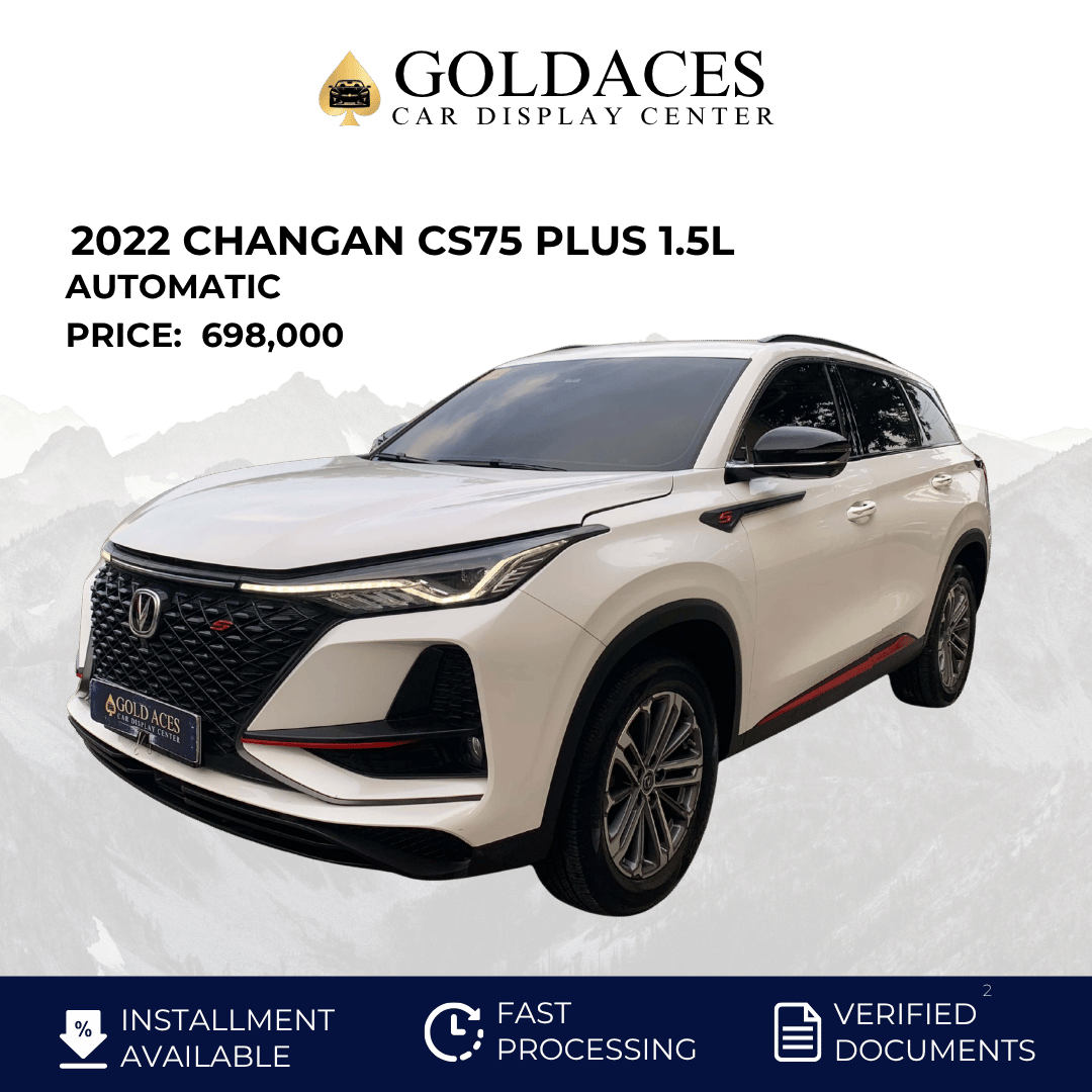 2022 CHANGAN CS75 PLUS 1.5L AUTOMATIC TRANSMISSION Gold Aces Car Display Center