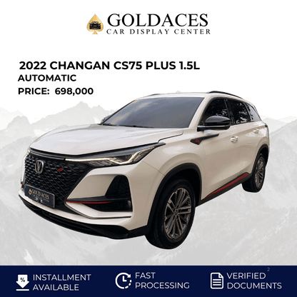 2022 CHANGAN CS75 PLUS 1.5L AUTOMATIC TRANSMISSION Gold Aces Car Display Center