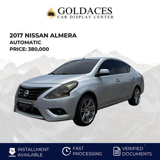 2017 NISSAN ALMERA 1.5L E AUTOMATIC TRANSMISSION&nbsp; Gold Aces Car Display Center