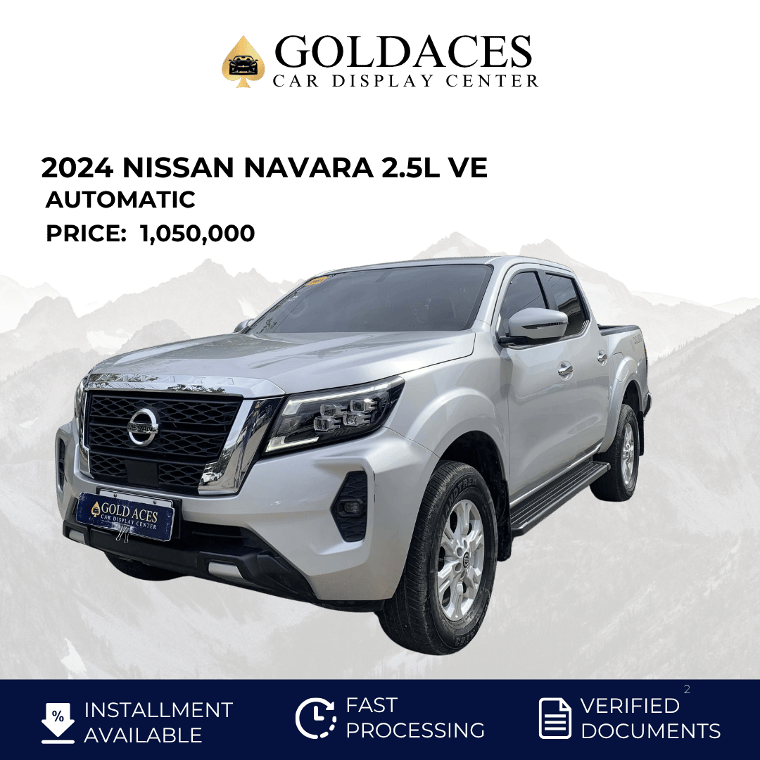 2024 NISSAN NAVARA 2.5L VE 4X2 AUTOMATIC TRANSMISSION Gold Aces Car Display Center