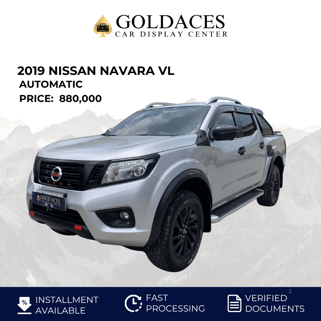 2019 NISSAN NAVARA VL 2.5L 4X4 AUTOMATIC TRANSMISSION Gold Aces Car Display Center