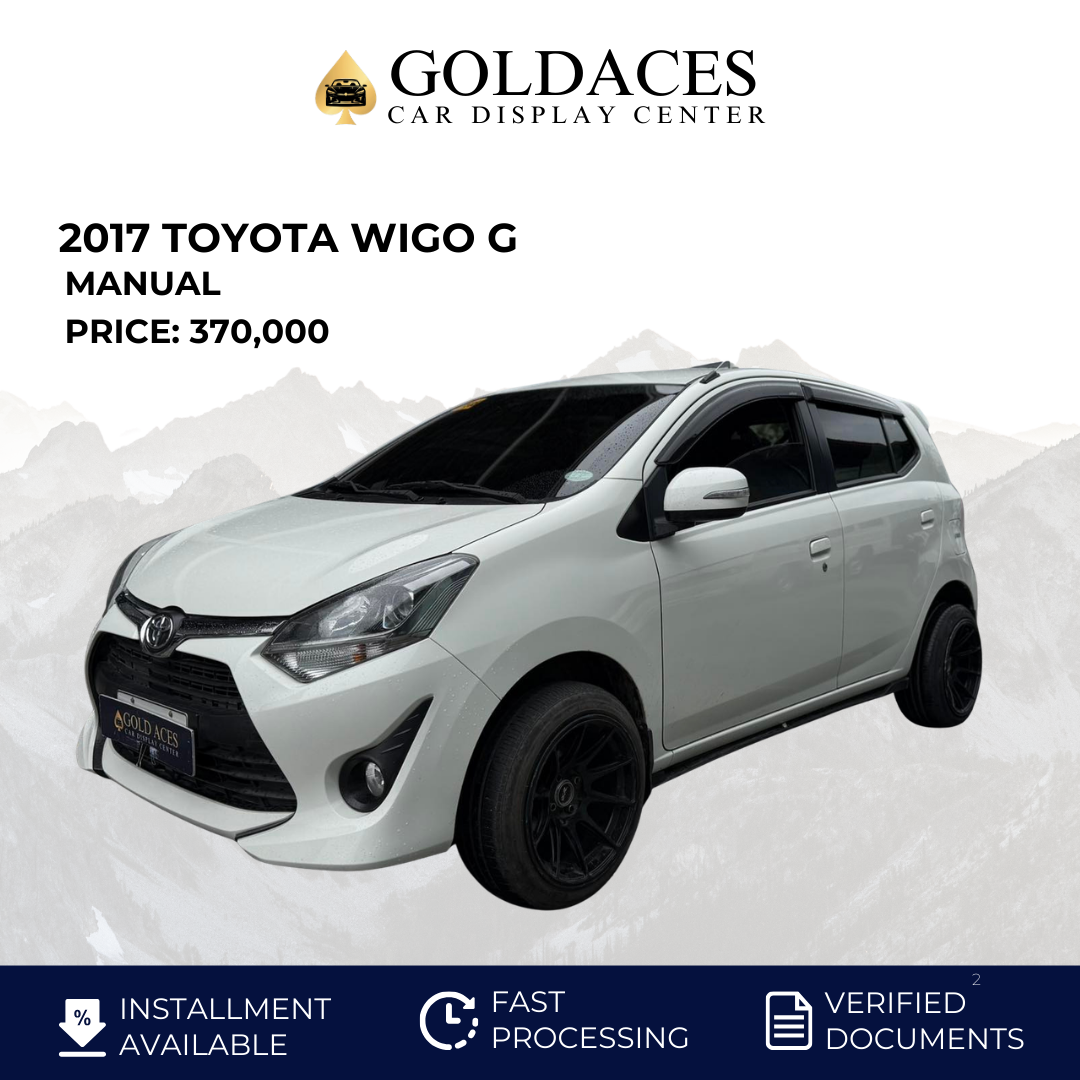 2017 TOYOTA WIGO G 1.0L MANUAL TRANSMISSION TOYOTA