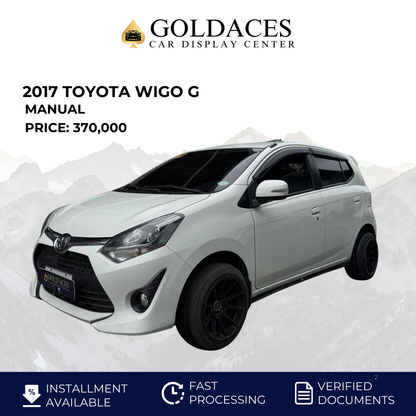 2017 TOYOTA WIGO G 1.0L MANUAL TRANSMISSION TOYOTA