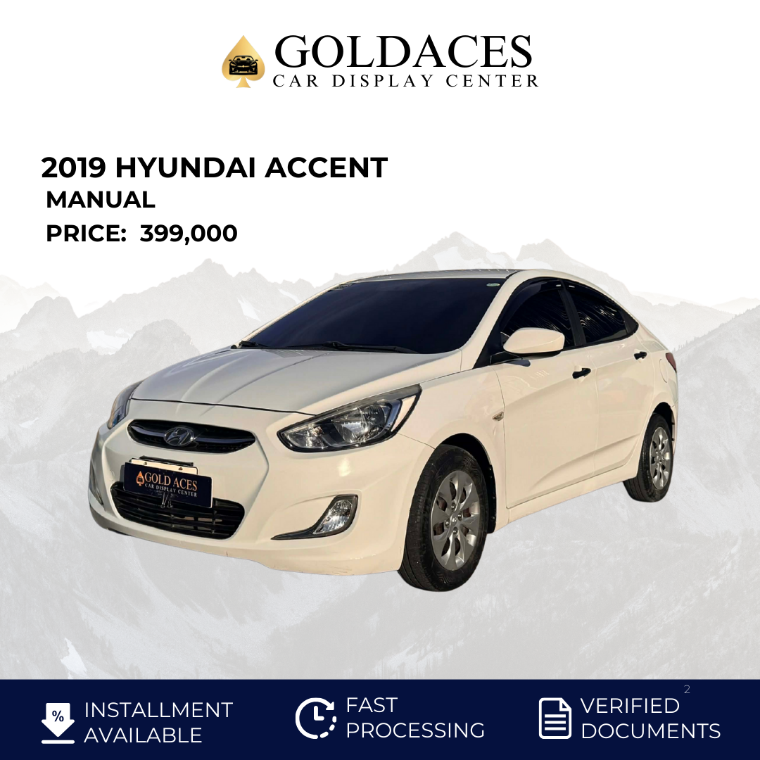 2019 HYUNDAI ACCENT 1.4L GL MANUAL TRANSMISSION HYUNDAI