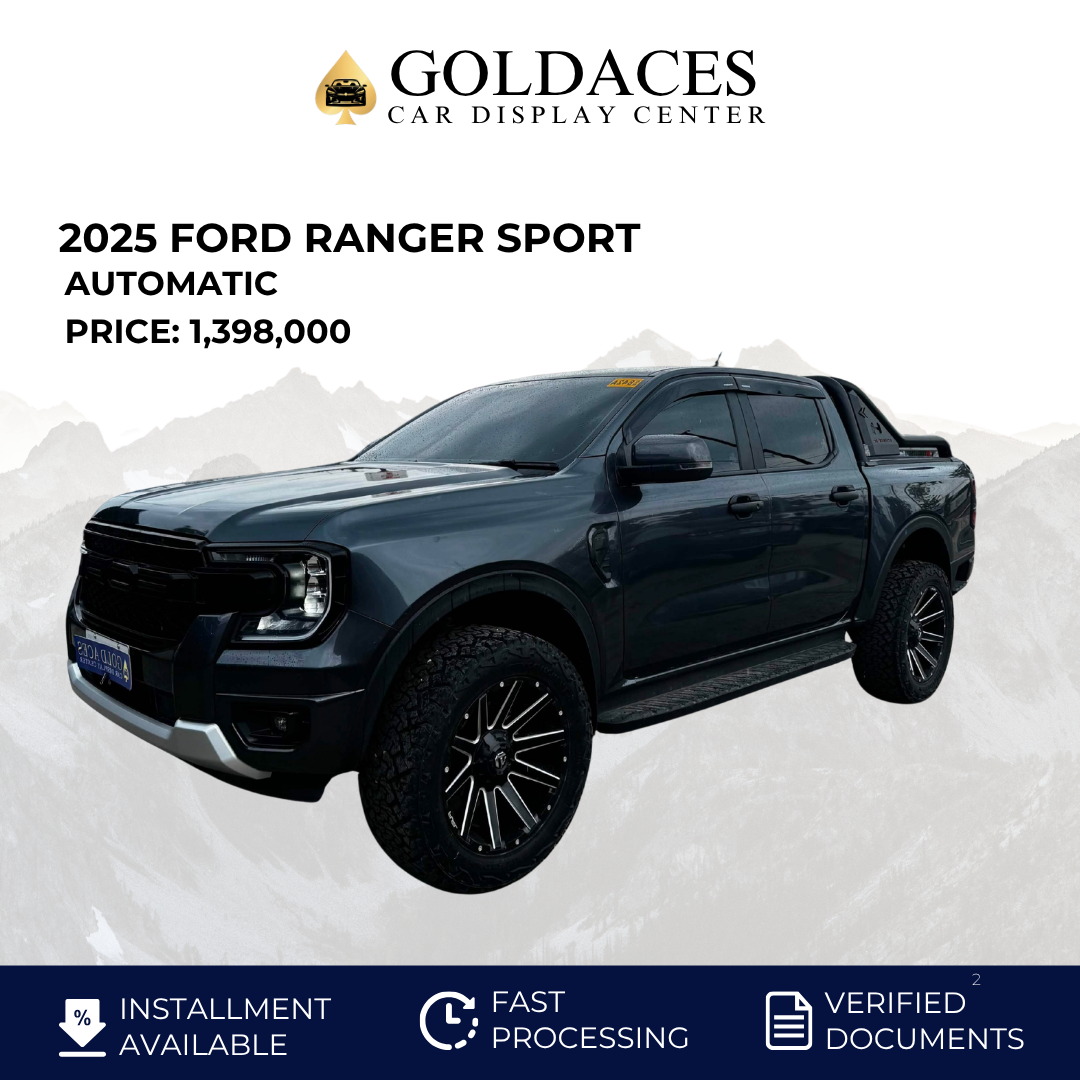 2025 FORD RANGER SPORT 2.0L TURBO DSL 4X2 AUTOMATIC TRANSMISSION (4TKMS ONLY!) Gold Aces Car Display Center