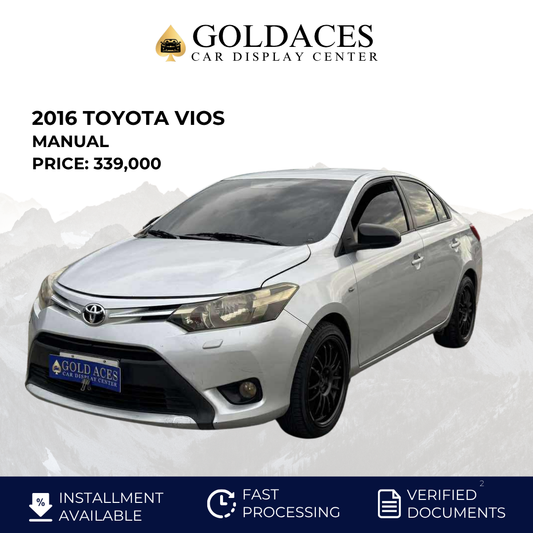 2016 TOYOTA VIOS 1.3L J MANUAL TRANSMISSION TOYOTA