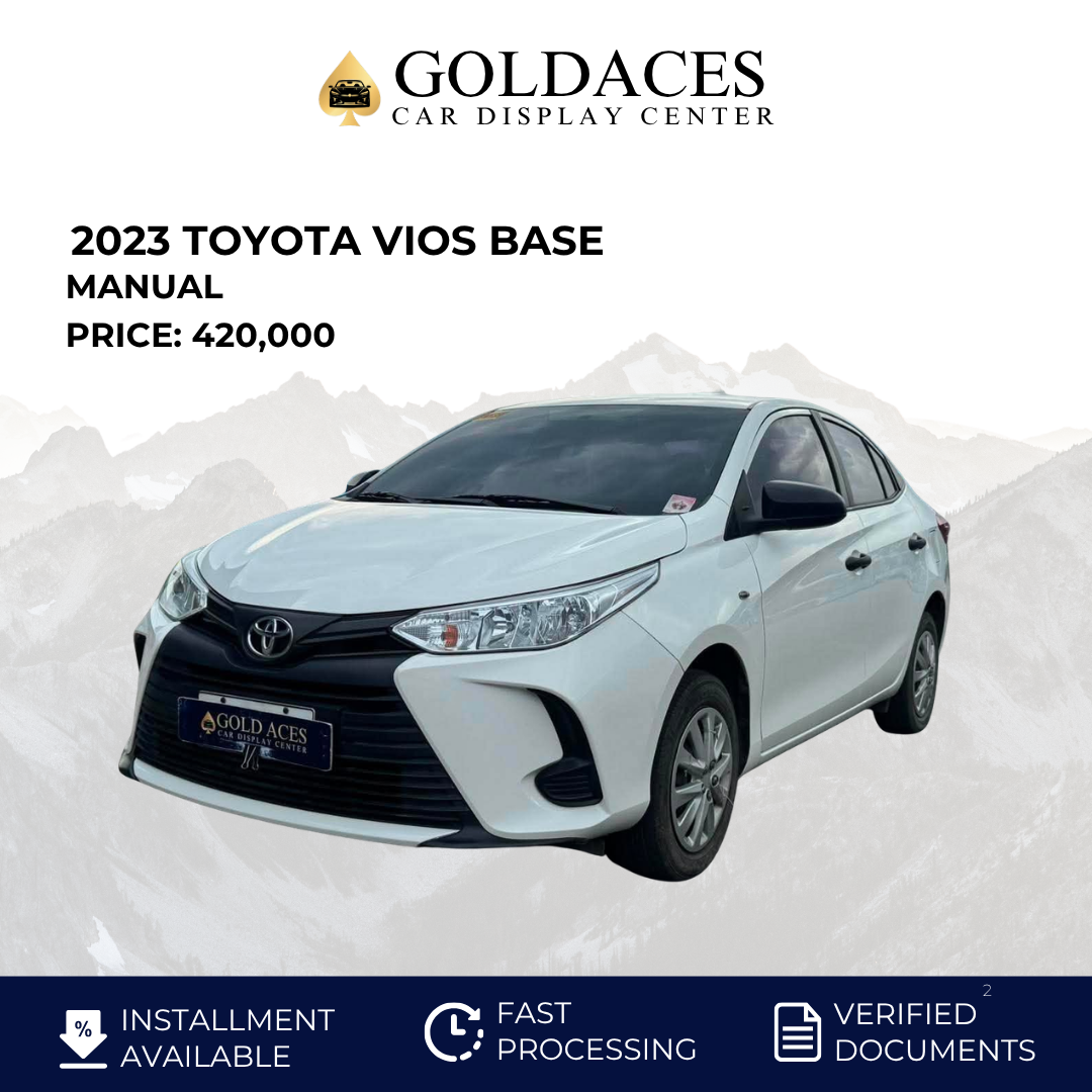 2023 TOYOTA VIOS BASE 1.3L MANUAL TRANSMISSION TOYOTA