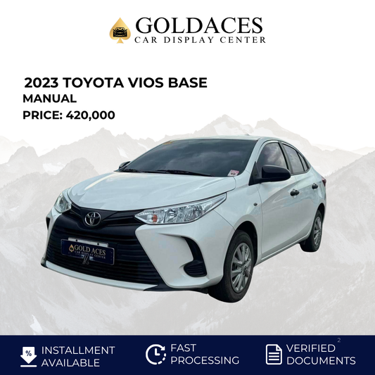 2023 TOYOTA VIOS BASE 1.3L MANUAL TRANSMISSION TOYOTA