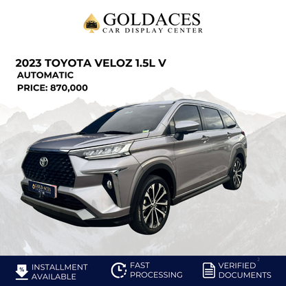 2023 TOYOTA VELOZ 1.5L V AUTOMATIC TRANSMISSION (24T KMS ONLY!) TOYOTA