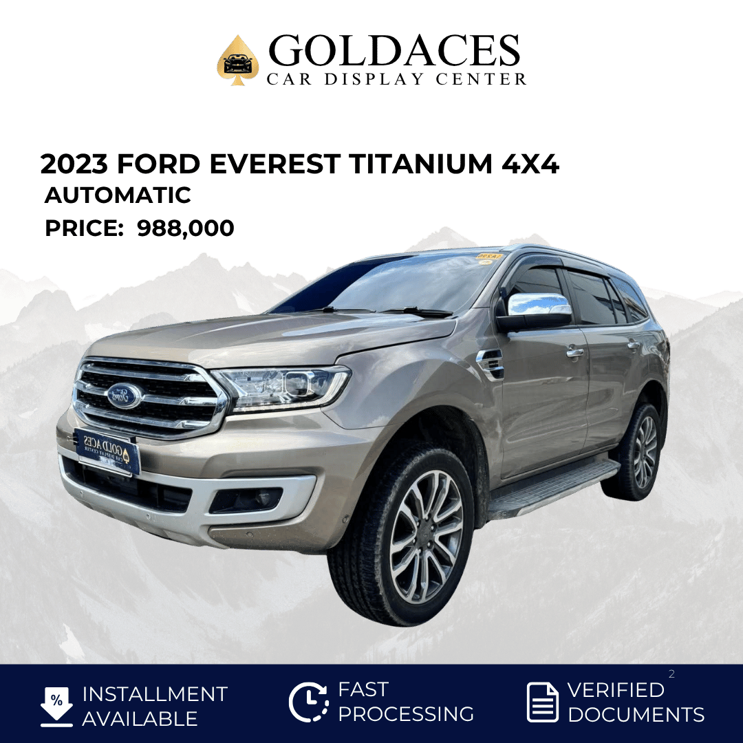 2023 FORD EVEREST TITANIUM 4X4 2.0L BI-TURBO DSL AUTOMATIC TRANSMISSION FORD