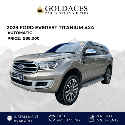 2023 FORD EVEREST TITANIUM 4X4 2.0L BI-TURBO DSL AUTOMATIC TRANSMISSION FORD