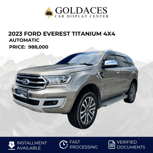 2023 FORD EVEREST TITANIUM 4X4 2.0L BI-TURBO DSL AUTOMATIC TRANSMISSION FORD