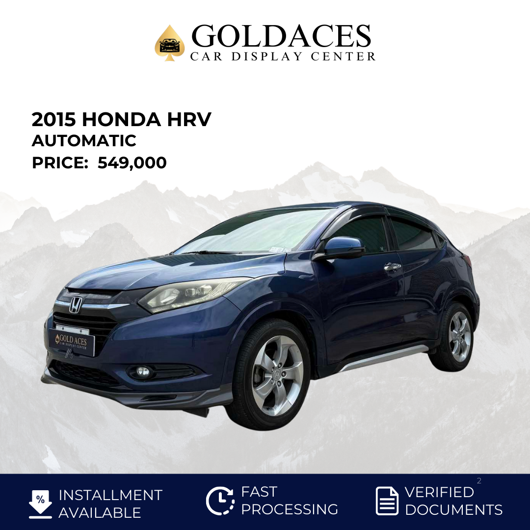 2015 HONDA HRV 1.8L EL AUTOMATIC TRANSMISSION Gold Aces Car Display Center