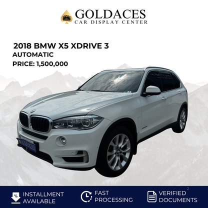 2018 BMW X5 XDRIVE 3.0D AUTOMATIC TRANSMISSION Gold Aces Car Display Center