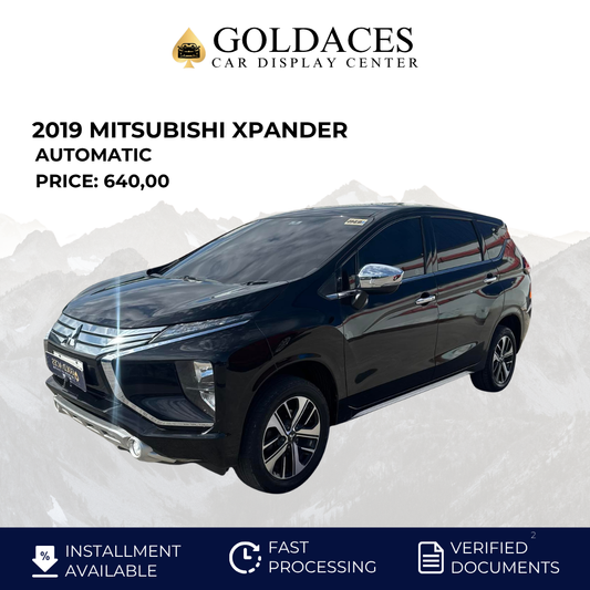 2019 MITSUBISHI XPANDER 1.5L GLS AUTOMATIC TRANSMISSION Gold Aces Car Display Center
