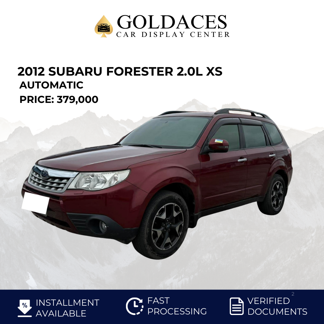 2012 SUBARU FORESTER 2.0L XS GAS AUTOMATIC TRANSMISSION SUBARU