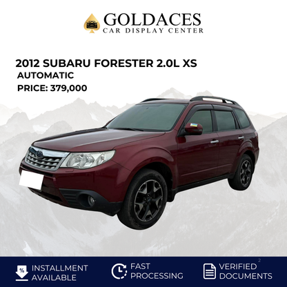 2012 SUBARU FORESTER 2.0L XS GAS AUTOMATIC TRANSMISSION SUBARU