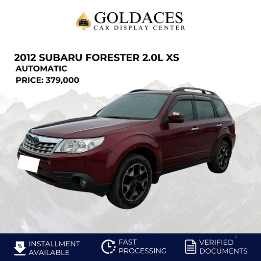 2012 SUBARU FORESTER 2.0L XS GAS AUTOMATIC TRANSMISSION SUBARU