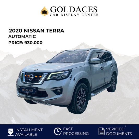 2020 NISSAN TERRA 2.5L VE 4X2 AUTOMATIC TRANSMISSION Gold Aces Car Display Center