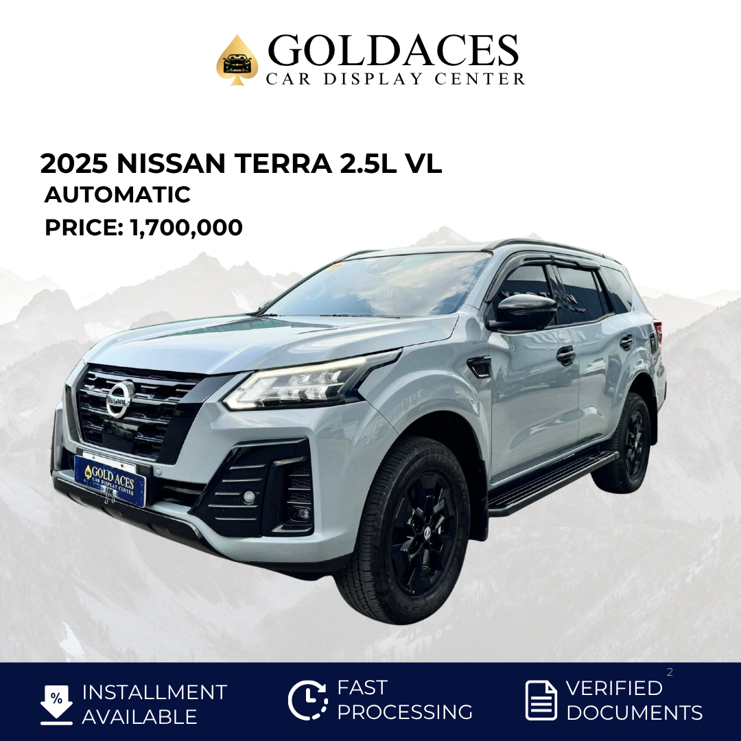 2025 NISSAN TERRA 2.5L VL 4X2 AUTOMATIC TRANSMISSION NISSAN
