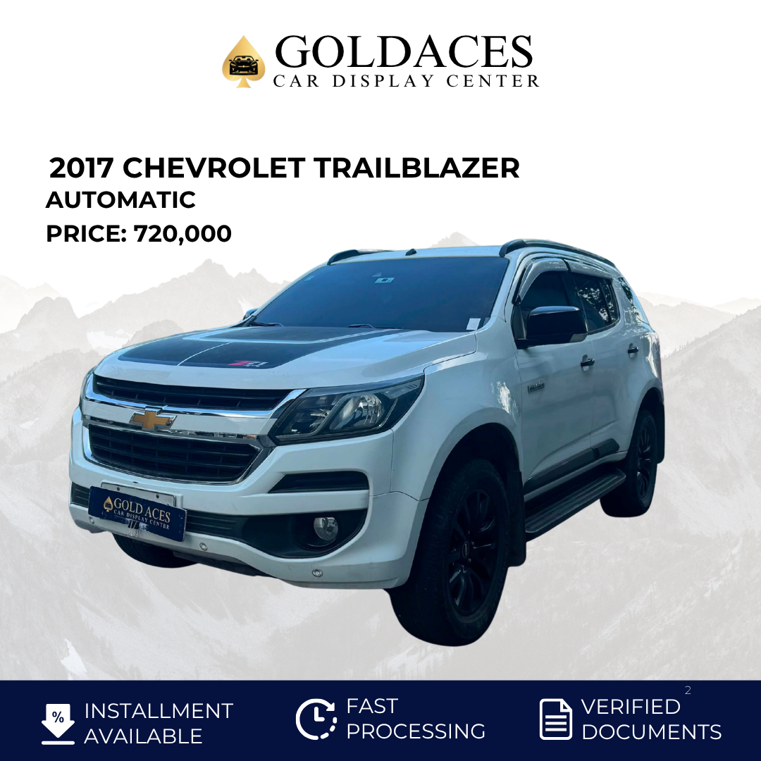 2017 CHEVROLET TRAILBLAZER 2.8L 4X4 AUTOMATIC TRANSMISSION CHEVROLET