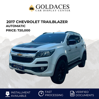 2017 CHEVROLET TRAILBLAZER 2.8L 4X4 AUTOMATIC TRANSMISSION CHEVROLET