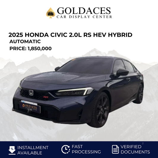 2025 HONDA CIVIC 2.0L RS HEV ECVT HYBRID AUTOMATIC TRANSMISSION (BRAND NEW) HONDA