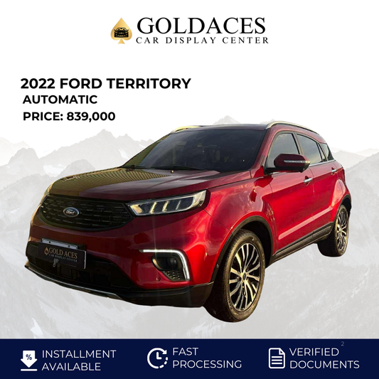2022 FORD TERRITORY 1.5L TITANIUM  AUTOMATIC TRANSMISSION (19T KMS ONLY!) Gold Aces Car Display Center