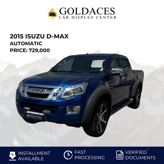 2015 ISUZU D-MAX 2.5L 4X2 AUTOMATIC TRANSMISSION ISUZU