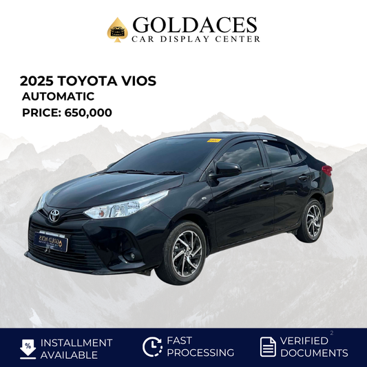 2025 TOYOTA VIOS 1.3L XLE AUTOMATIC TRANSMISSION TOYOTA