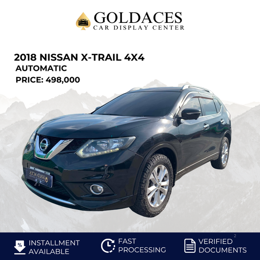 2018 NISSAN X-TRAIL 4X4 2.0L AUTOMATIC TRANSMISSION Gold Aces Car Display Center