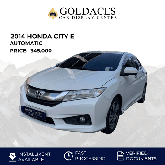 2014 HONDA CITY E 1.3L AUTOMATIC TRANSMISSION HONDA