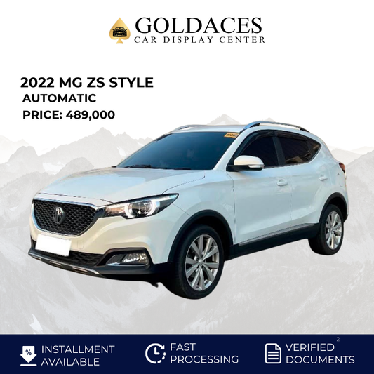 2022 MG ZS STYLE 1.5L AUTOMATIC TRANSMISSION Gold Aces Car Display Center