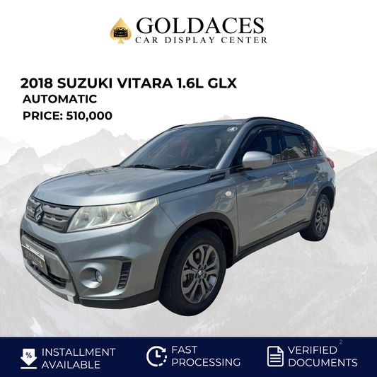 2018 SUZUKI VITARA 1.6L GLX AUTOMATIC TRANSMISSION Gold Aces Car Display Center