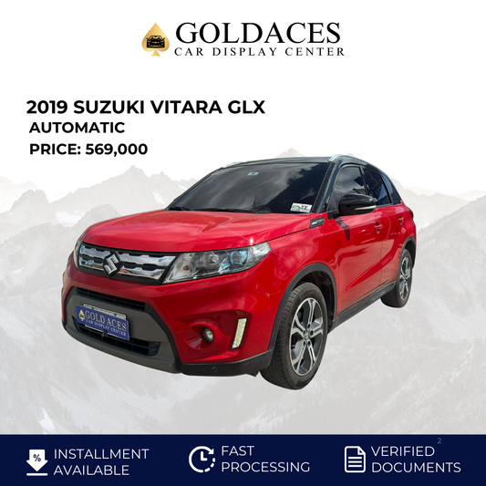 2019 SUZUKI VITARA 1.6L GLX AUTOMATIC TRANSMISSION Gold Aces Car Display Center