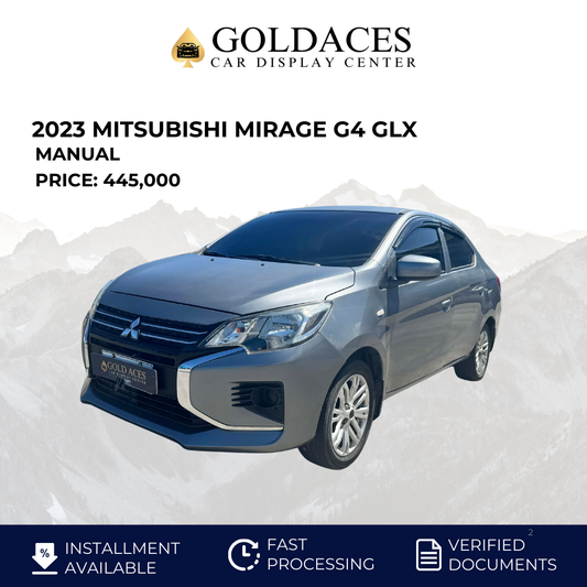 2023 MITSUBISHI MIRAGE G4 GLX 1.2L MANUAL TRANSMISSION MITSUBISHI