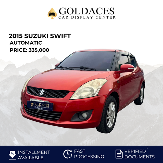 2015 SUZUKI SWIFT 1.2L AUTOMATIC TRANSMISSION Gold Aces Car Display Center