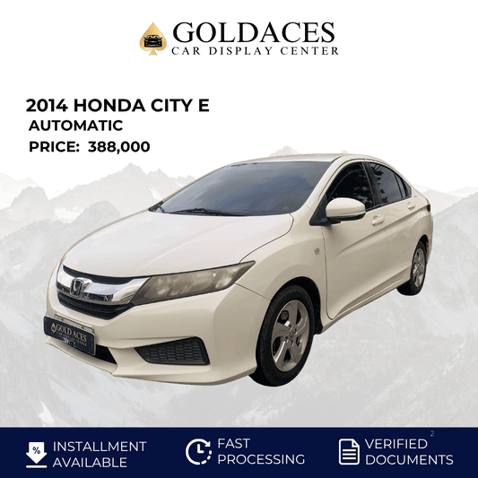 2014 HONDA CITY E 1.3L AUTOMATIC TRANSMISSION Gold Aces Car Display Center