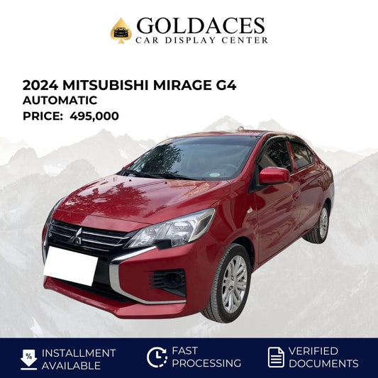 2024 MITSUBISHI MIRAGE G4 GLX 1.2L AUTOMATIC TRANSMISSION