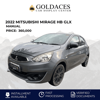 2022 MITSUBISHI MIRAGE HB GLX 1.2L MANUAL TRANSMISSION Gold Aces Car Display Center