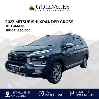 2023 MITSUBISHI XPANDER CROSS 1.5L AUTOMATIC TRANSMISSION Gold Aces Car Display Center