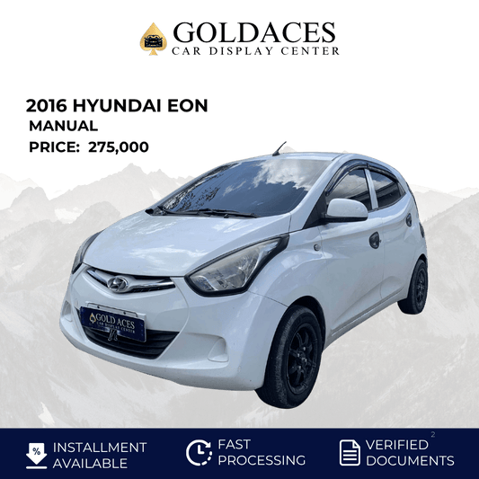 2016 HYUNDAI EON 0.8L MANUAL TRANSMISSION Gold Aces Car Display Center