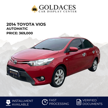 2014 TOYOTA VIOS 1.3L E AUTOMATIC TRANSMISSION