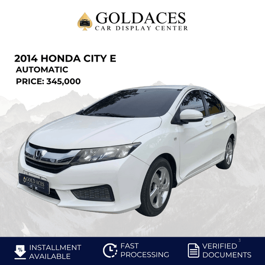 2014 HONDA CITY E 1.3L AUTOMATIC TRANSMISSION Gold Aces Car Display Center